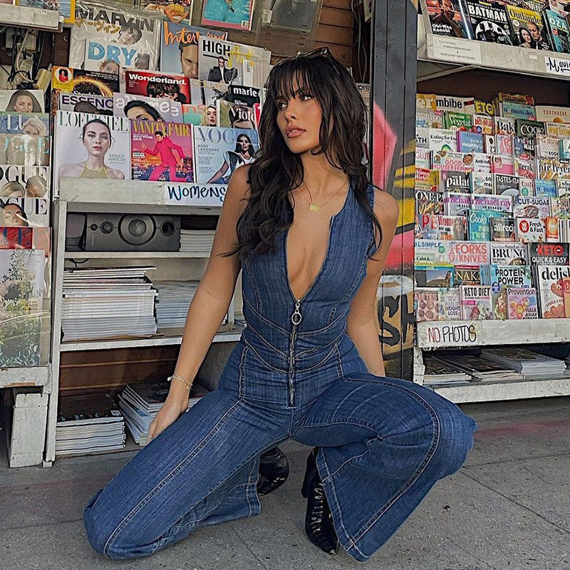 Roxanne | Denim Jumpsuit