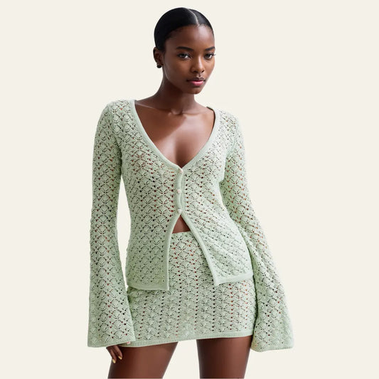 MONACO | KNIT SHELL SET